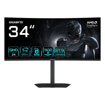 Gigabyte GS34WQCA 34" Wqhd Curved Gaming GS34WQCA
