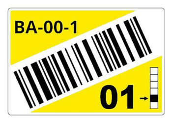Brother LTZ16075FCB Self-Adhesive Label Rectangle LTZ16075FCB