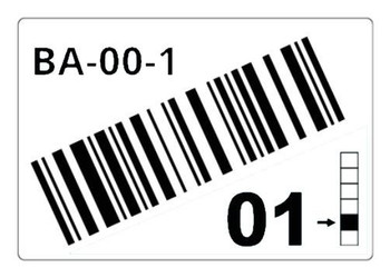 Brother LTZ12055FCB Self-Adhesive Label Rectangle LTZ12055FCB