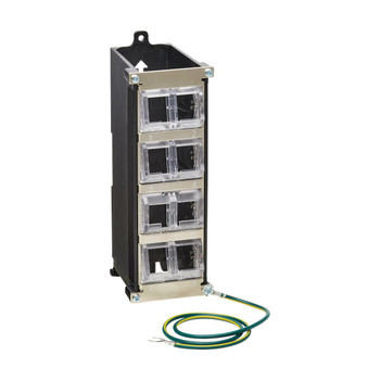 Tripp Lite N063-008-ENC 8-Port Metal Din-Rail N063-008-ENC