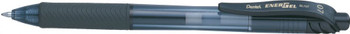 Pentel Energel X Black Gel Retractable Gel Rollerball 0.7mm Tip Pack of 12 BL107AX