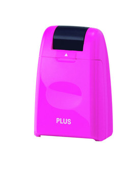 Plus By Pentel Guard Your ID Camouflage Roller Stamp Pink w/Black Ink 38093
