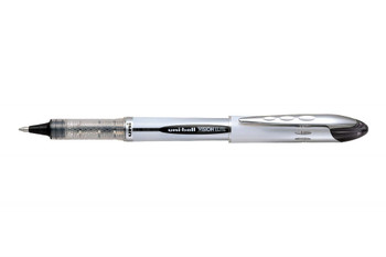 uni-ball Vision Elite 12 Pack Black 0.8mm Med Nib Rollerball Airplane Safe 707539000