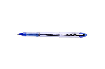 uni-ball Vision Elite 12 Pack Blue 0.8mm Med Nib Rollerball Airplane Safe 707547000