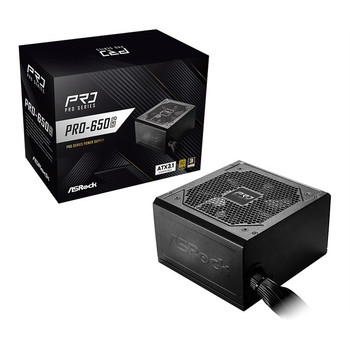 Asrock PRO-650G power supply unit 650 W 24-pin ATX ATX Black 90-UXR065-GNEAA2