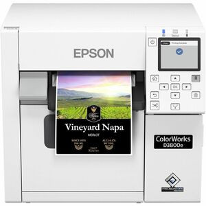 Epson Colorworks Cw-D3800E Industrial Retail Pharmacy Inkjet Printer Colour Desk C31CK03202