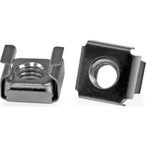 Startech 50 Pkg M6 Cage Nuts for Server Rack Cabinet Cage Nut 50 / Pack CABCAGENUTS6