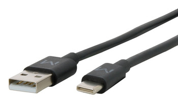 Mobilis 1 M Usb-C/Usb-A Data Transfer Cable Cable for Smartphone Tablet Black 020013
