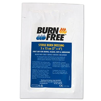 Burn Free Burns Dressing 5 X 15Cm White Size 5X15CM CM0331
