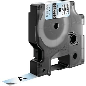 Dymo Ind Permanent Polyester Black On Transparent Multicolour Polyester40 150 ?? 622289