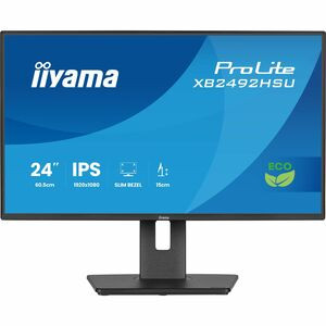 Iiyama Prolite Xb2492Hsu 24" Class Full Hd Led Monitor 16:9 Matte Black 61 Cm 24 XB2492HSU-B1