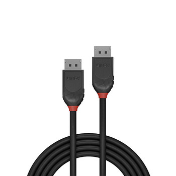 Lindy 3M Displayport 1.2 Cable Black Line. Cable Length: 3 M Connector 1: Displa 36493