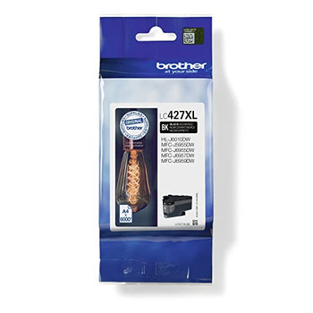 Brother LC427XLBK 6000 Page High Yield Black Ink Cartridge LC427XLBK