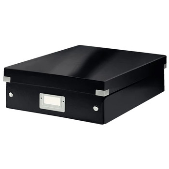 Leitz Click & Store WOW Medium Organiser Box Black 60580095 60580095