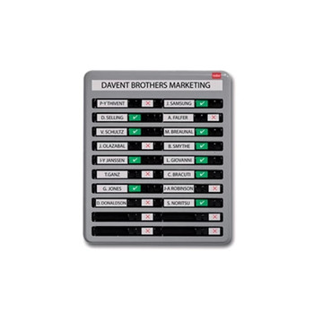 In/Out Board - 10 Names 35538092 35538092