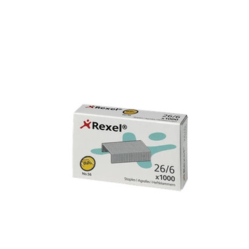 Rexel No. 56 26/6 Staples - Box of 20 x 1000 2115727 2115727