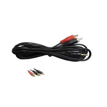 Audio Lead 3.5Mm Stereo Plug To 2X Rca Plugs Gold Plated 2M 2TR-302