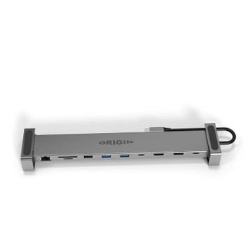 Origin Storage Travel Dock USB C 10in1 with dual HDMI 4k 60HZ with Power Deliver OSDOCK-TD10-1PD