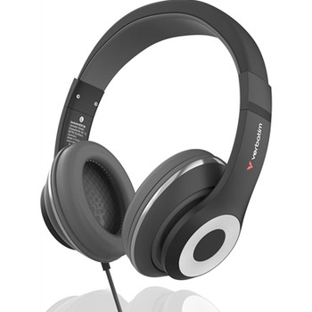 Verbatim Trusound Usb-C Over-Ear Headset With In-Line Microphone Black 30198