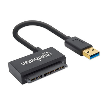 Manhattan Usb-A To Sata 2.5" Adapter Cable 42Cm Male To Male 5 Gbps Usb 3.2 Gen1 130424