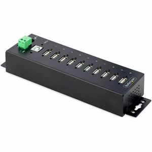 Startech 10-Port Industrial Usb 2.0 Hub Rugged Usb Hub W/Esd Level 4 Protection USB210AIND-USB-A-HUB