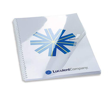 GBC 4400025 240 Micron Clear PVC Covers A5 4400025