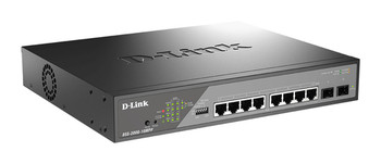 D-Link 10-Port Gigabit Ethernet Poe++ Surveillance Switch. Switch Type: Managed DSS-200G-10MPP/B