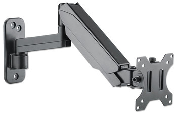 Manhattan Wall Mount for Tv & Monitors Spring Arm 3 Pivots for Screens 17" To 32 461610