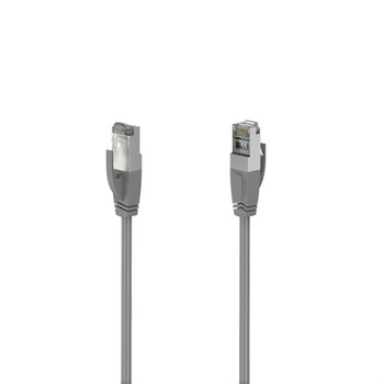 Hama Network Cable Cat 5e 1Gbit/s F/UTP Shielded 5m Grey 00200670