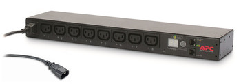 APC AP7920B power distribution unit PDU 8 AC outlets 0U/1U Black AP7920B