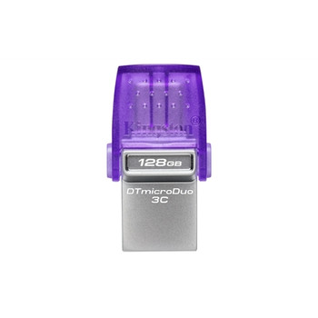 Kingston Datatraveler DTDUO3CG3/128GB 128Gb Microduo Usb Flash Drive 3C Usb-C An DTDUO3CG3/128GB