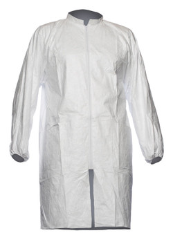 Tyvek 500 Disposable Labcoat Pl309 White Size XXL TPL309WXXL