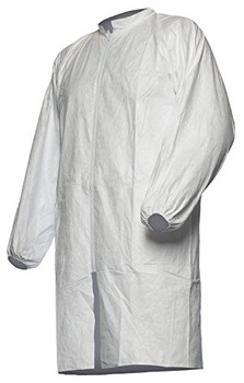 Tyvek 500 Disposable Labcoat Pl309 White Size S TPL309WS