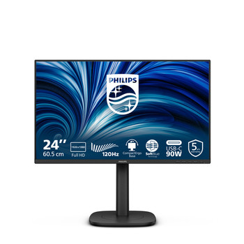 Philips 24In Ips Wled 4Ms 16:9 1920X1080 Hdmi Dp Dock 24B2U3301/00