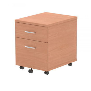 Dynamic Impulse 2 Drawer Mobile Pedestal Beech I000064
