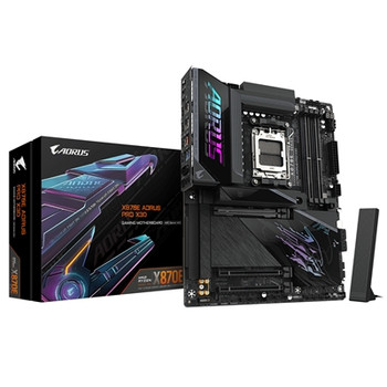 Gigabyte X870E AORUS PRO X3D Amd Am5 Socket Motherboard Atx 4X Ddr5 Slots 4X M.2 X870E AORUS PRO X3D