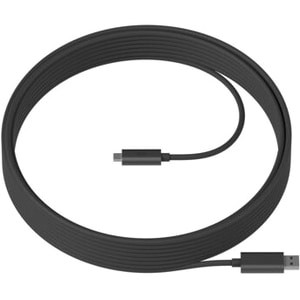 Logitech Group 10M Extended Cable. Product Colour: Black 939-001487