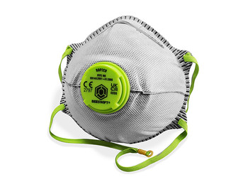 Beeswift P2 Valved Charcoal Mask Grey BBP2CVN