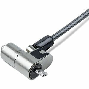 Startech Nano Laptop Cable Lock 6Ft Anti-Theft Keyed Lock Security Cable Locks N NANOK-LAPTOP-LOCK