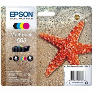 Epson C13T03A64010. Cartridge Capacity: High Xl Yield Black Ink Volume: 8.9 Ml S C13T03A64010