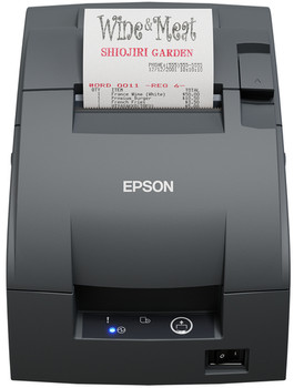 Epson Tm-U220Iib 102 Restaurant Thermal Transfer Printer Label/Receipt Print Ser C31CL27102