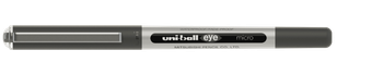 uni-ball Eye 12 Pack Black Micro Rollerball Pen 0.5mm Nib 315119000
