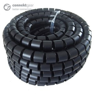 Group Gear Connektgear 10M Cable Tidy Spiral Wrap With Application Tool 20Mm Od 90-0220