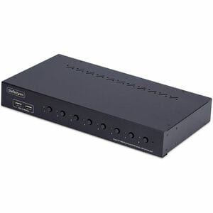 Startech 8-Port Displayport Kvm Switch With 1U Rack Mount Kit 4K 60Hz Dp 1.2 Pus R8AD122-KVM-SWITCH