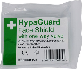 HypaGuard Face Shield Single Use Pack 20 A501PK20