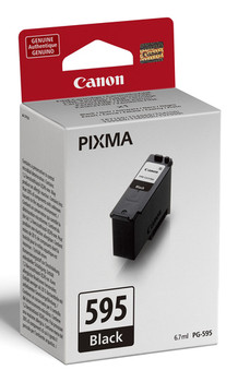 Canon Pg-595 Original Standard Yield Inkjet Ink Cartridge Black 1 Pack 6.7 Ml 18 7171C001