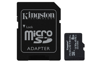 Kingston Technology 8Gb Microsdhc Industrial C10 A1 Pslc Card + Sd Adapter. Capa SDCIT2/8GB