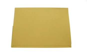Exacompta Guildhall 50PK 14x10 Document Wallet 315gsm Yellow PW3YLW