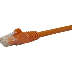 Startech 50Cm Cat6 Ethernet Cable Orange Snagless Gigabit 100W Poe Utp 650Mhz Ca N6PATC50CMOR