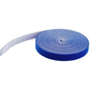 Startech 50Ft. Hook And Loop Roll Blue Cable Management HKLP50BL 50Ft Bulk Roll HKLP50BL